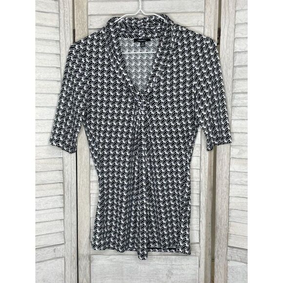 Premise Black & White Blouse Size XS - Picture 1 of 5